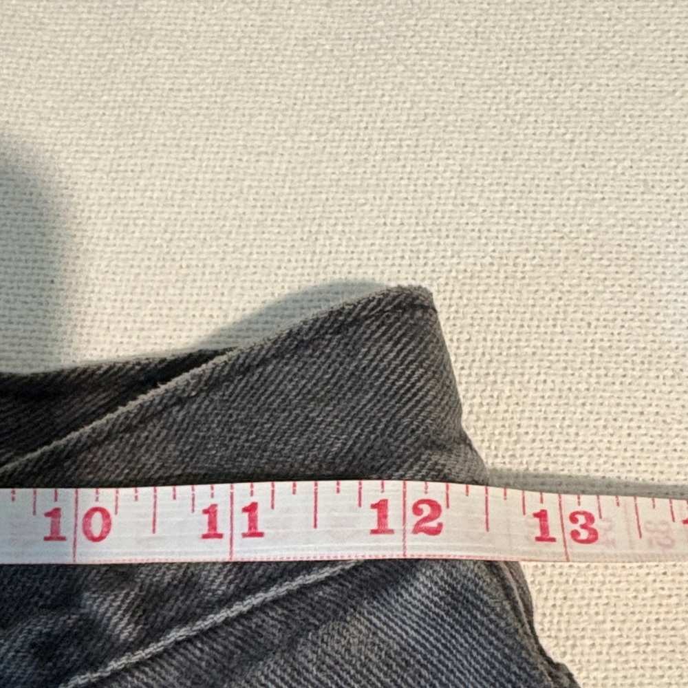 Vintage 90’s Calvin Klein button fly High-Rise Jeans in Washed Black - Picture 8 of 9